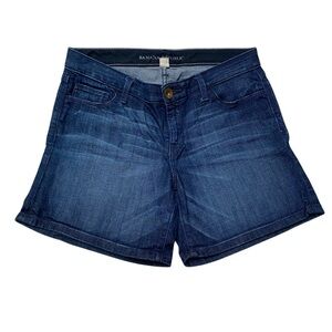 Banana Republic Denim Jean Shorts Size 27R Blue Casual Summer 5-Pocket Style